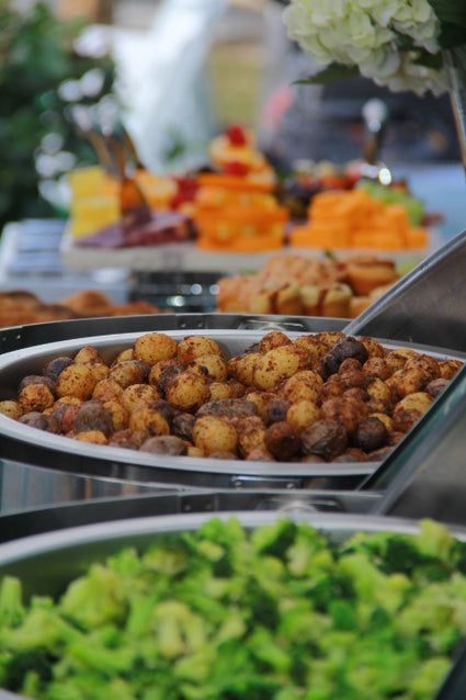 Nuksy's catering display
