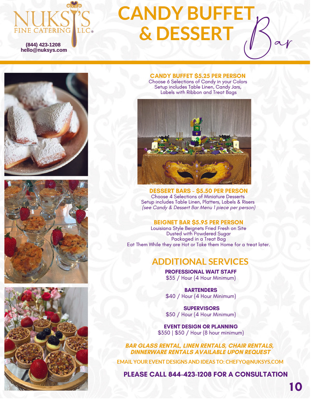 Nuksys Menu Page 10