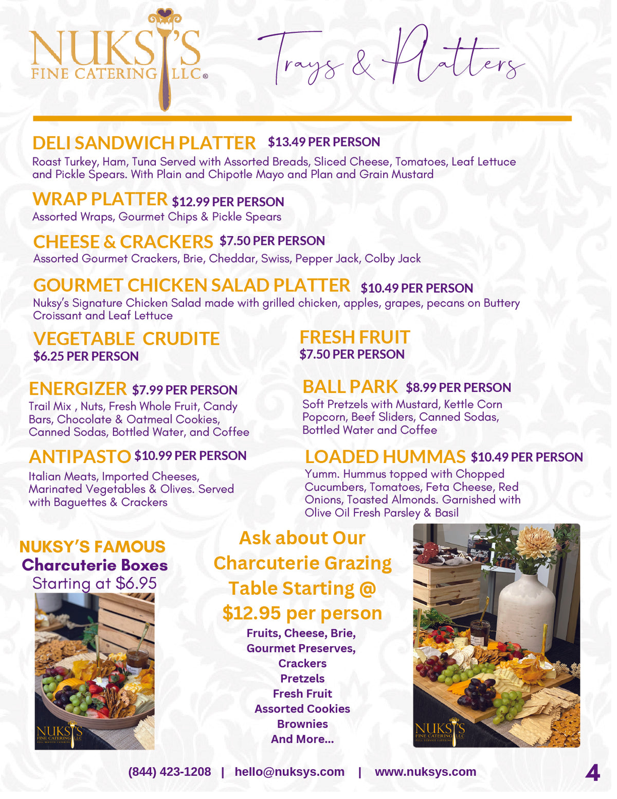 Nuksys Menu Page 4