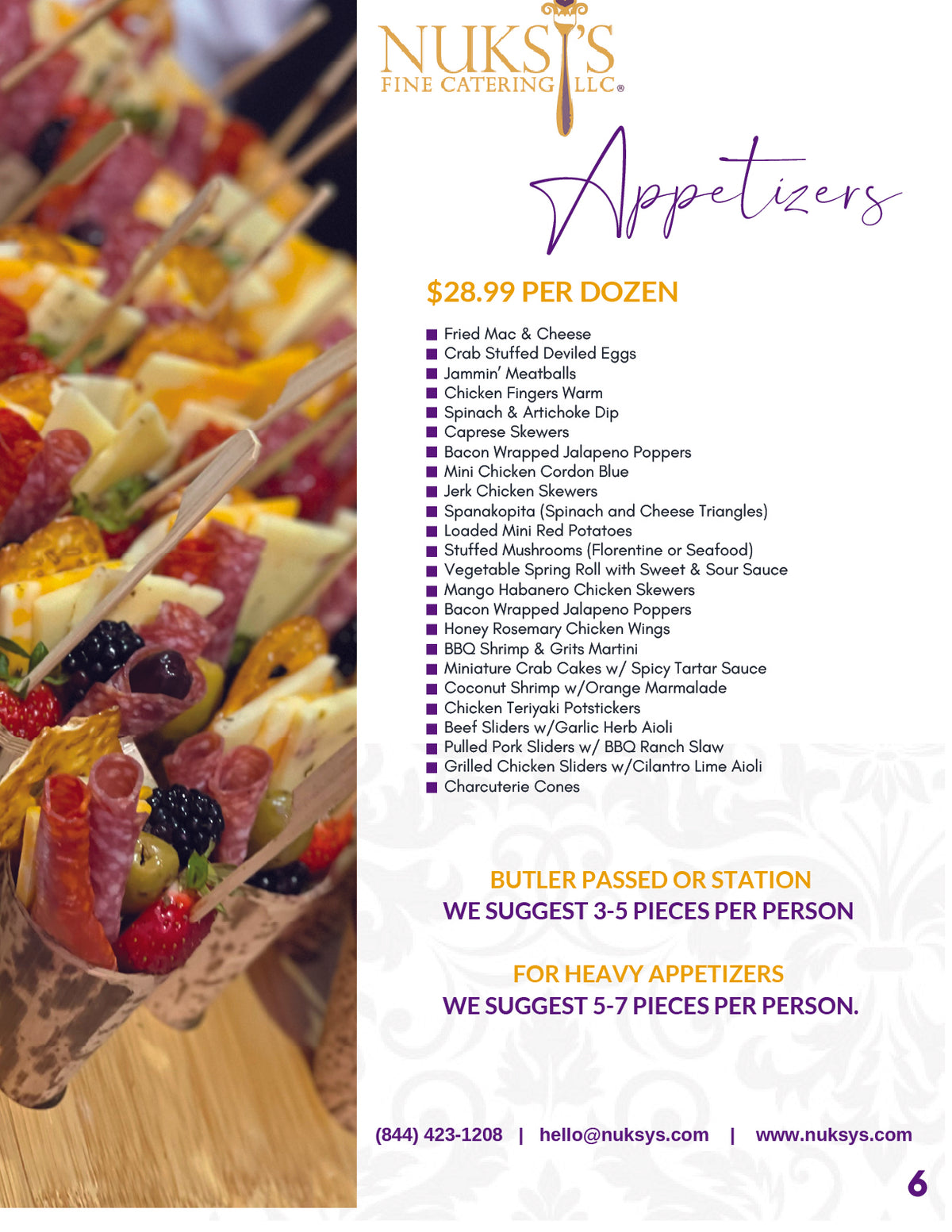 Nuksys Menu Page 6