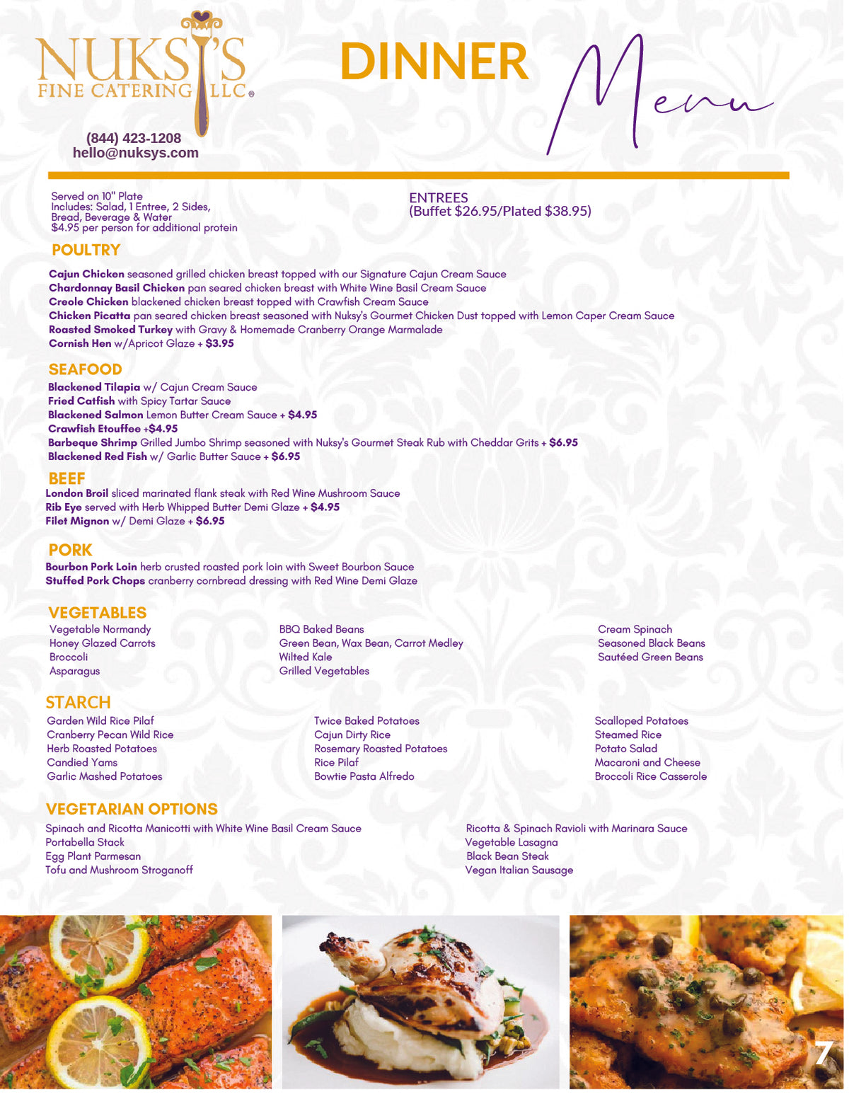 Nuksys Menu Page 7